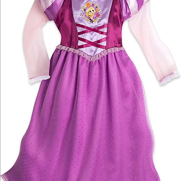 Disney Store Girls 9-10 Yr Old  Rapunzel Sleep Gown - Picture 6 of 6